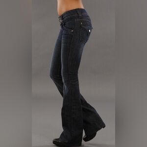 Hudson Jeans Dark Blue Flare Leg Denim